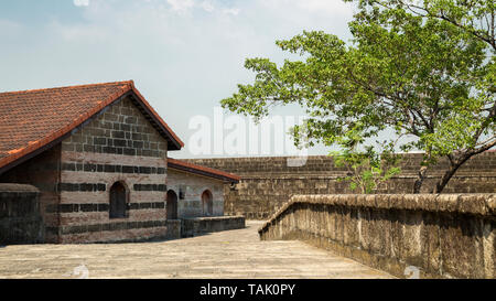 Gebäude in Intramuros, Fort Santiago, Manila, Philippinen Stockfoto