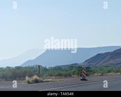 Schöne Utah Landschaft, von der Straße zum Zion National Park gesehen. Stockfoto