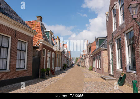 Hindeloopen, eine der elf Städte in der Provinz Friesland im Norden der Niederlande. Ein perfektes Reiseziel für Ruhesuchende, na Stockfoto