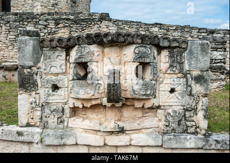 Maya Ruinen von Mayapan. Yucatan. Mexiko Stockfoto