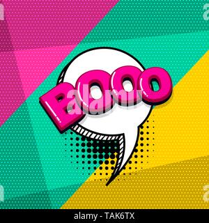 Pop Art Comic Text Stock Vektor