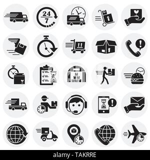 Verwandte Symbole auf Kreise Hintergrund für Grafik- und Webdesign. Einfachen Vektor unterzeichnen. Internet Konzept Symbol für Website Taste oder Mobile Stock Vektor