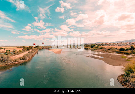 Blick auf den Colorado River. Stockfoto