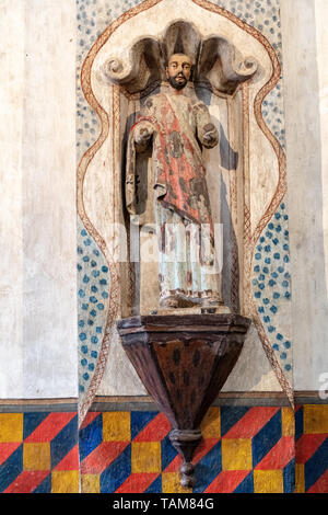Mission San Xavier del Bac (Weiße Taube der Wüste) in Tucson, Arizona, USA Stockfoto