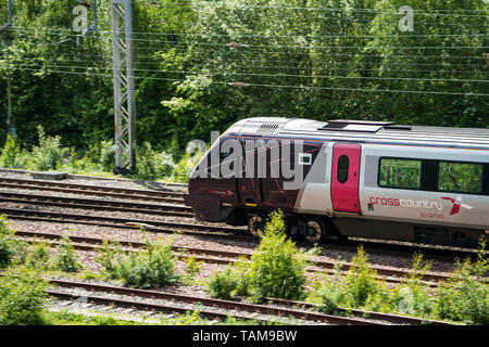 Klasse 220 Voyager, diesel-elektrischen High-Speed-triebzuges in Belgien, gebaut von Bombardier Stockfoto