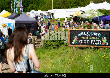 River Cottage Essen Messe 2019. Park Farm, Axminster, Devon, Großbritannien Stockfoto