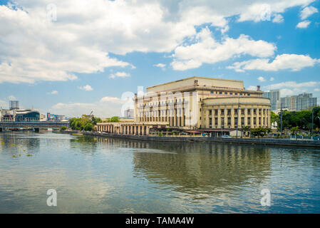 Manila Central Post Office Building in Philippinen Stockfoto