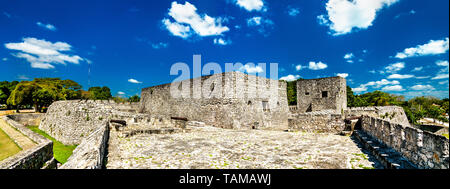 San Felipe Fort in Bacalar, Mexiko Stockfoto