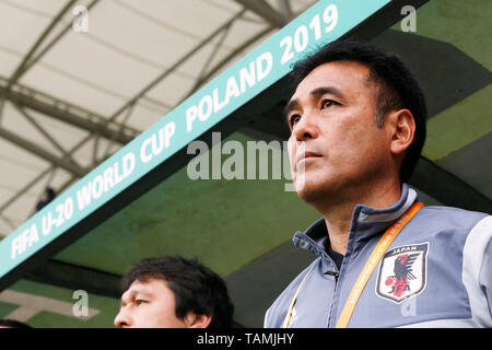 Gdynia, Polen. Credit: D. am 26 Mai, 2019. Masanaga Kageyama (JPN) Fußball: FIFA U-20 WM Polen 2019 match Mexiko 0-3 Japan in Gdynia Stadion in Gdynia, Polen. Credit: D. Nakashima/LBA/Alamy leben Nachrichten Stockfoto