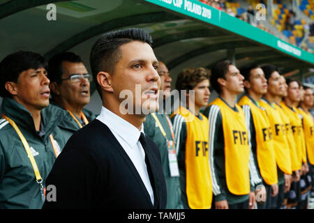 Gdynia, Polen. Credit: D. am 26 Mai, 2019. Diego Ramirez (MEX) Fußball: FIFA U-20 WM Polen 2019 match Mexiko 0-3 Japan in Gdynia Stadion in Gdynia, Polen. Credit: D. Nakashima/LBA/Alamy leben Nachrichten Stockfoto