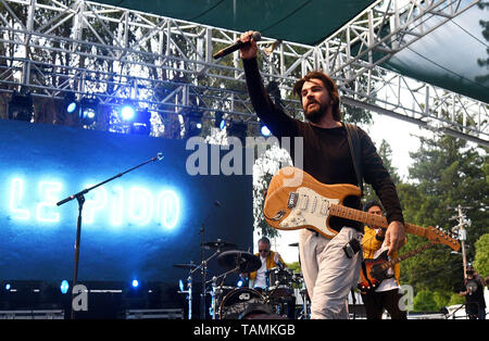 NAPA, Kalifornien - 25. Mai: Juanes führt während BottleRock Napa Valley 2019 bei Napa Valley Expo am 25. Mai 2019 in Napa, Kalifornien. Foto: imageSPACE/MediaPunch Stockfoto