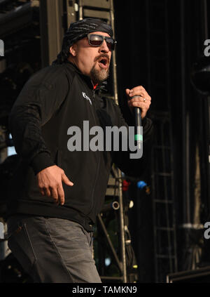 NAPA, Kalifornien - 25. Mai: B-Real von Cypress Hill führt während BottleRock Napa Valley 2019 bei Napa Valley Expo am 25. Mai 2019 in Napa, Kalifornien. Foto: imageSPACE/MediaPunch Stockfoto