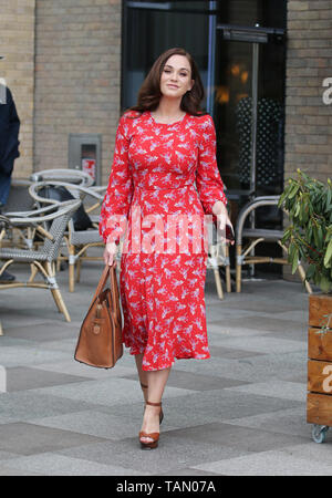 Vicky Pattison außerhalb ITV Studios mit: Vicky Pattison Wo: London, Vereinigtes Königreich, wenn: 24 Apr 2019 Credit: Rocky/WENN.com Stockfoto