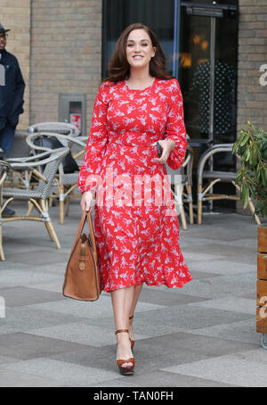 Vicky Pattison außerhalb ITV Studios mit: Vicky Pattison Wo: London, Vereinigtes Königreich, wenn: 24 Apr 2019 Credit: Rocky/WENN.com Stockfoto