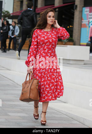 Vicky Pattison außerhalb ITV Studios mit: Vicky Pattison Wo: London, Vereinigtes Königreich, wenn: 24 Apr 2019 Credit: Rocky/WENN.com Stockfoto