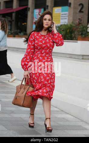 Vicky Pattison außerhalb ITV Studios mit: Vicky Pattison Wo: London, Vereinigtes Königreich, wenn: 24 Apr 2019 Credit: Rocky/WENN.com Stockfoto