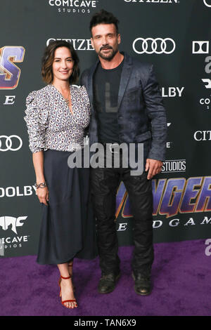 Marvel Studios'' Avengers: Endgame' Weltpremiere auf der Los Angeles Convention Center Mit: Wendy Moniz, Frank Grillo Wo: Los Angeles, Kalifornien, Vereinigte Staaten, wenn: 22 Apr 2019 Credit: Sheri Determan/WENN.com Stockfoto