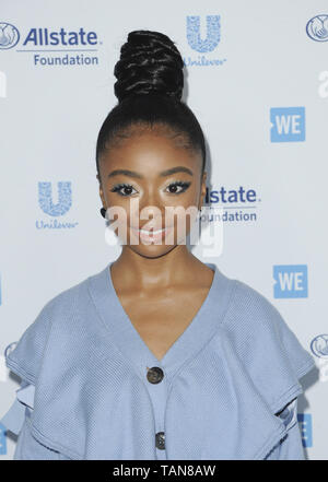 Wir Tag Kalifornien 2019 im Forum Mit: Skai Jackson Wo: Los Angeles, Kalifornien, Vereinigte Staaten, wenn: 25 Apr 2019 Credit: Apega/WENN.com gehalten Stockfoto