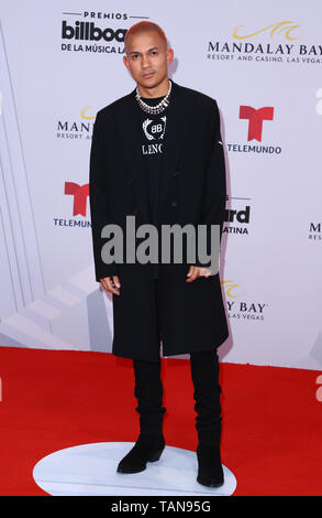 2019 Latin Billboard Awards Red Carpet Ankünfte im Mandalay Bay Events Center in Las Vegas bietet: Tainw Wo: Las Vegas, Nevada, United States Wenn: 25 Apr 2019 Credit: Judy Eddy/WENN.com Stockfoto