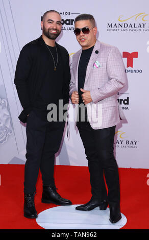 2019 Latin Billboard Awards Red Carpet Ankünfte im Mandalay Bay Events Center in Las Vegas bietet: Joaquin Diaz, Alexander Caba Wo: Las Vegas, Nevada, United States Wenn: 25 Apr 2019 Credit: Judy Eddy/WENN.com Stockfoto