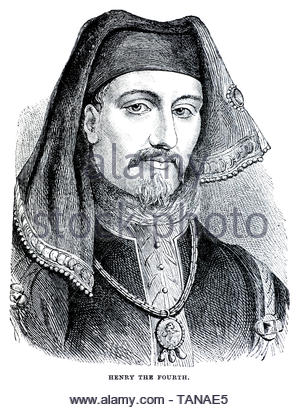 Heinrich IV., 1367-1413, König von England von 1399 bis 1413 Stockfoto