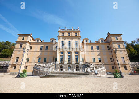 TURIN, Italien - 20 AUGUST 2017: Villa della Regina, Queen Palace an einem sonnigen Sommertag in Turin, Italien Stockfoto