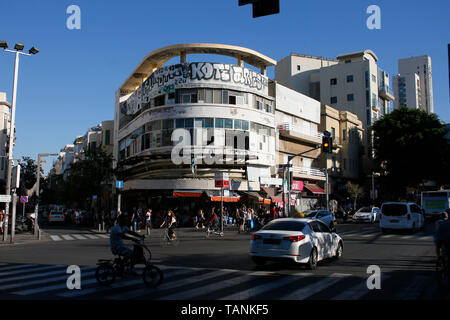 Strassenszene, Allenby Street, Magen David Square, Tel Aviv, Israel (nur fuer redaktionelle Verwendung. Keine Werbung. Referenzdatenbank: http://www.3 Stockfoto