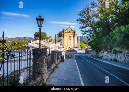 Iglesia del Espiritu Santo Kirche von Ronda in Andalusien, Spanien Stockfoto