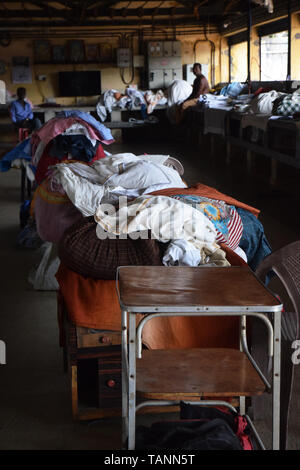 Dhobi Kana Wäscheservice, Cochin, Kerala, Indien Stockfoto