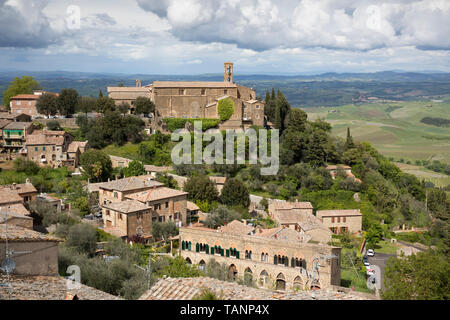 Montalcino, Provinz Siena, Toskana, Italien, Europa Stockfoto