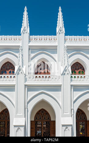 Architektonischen Details von St. Thomas Kathedrale Basilica San Thome (Kirche), Chennai, Indien Stockfoto