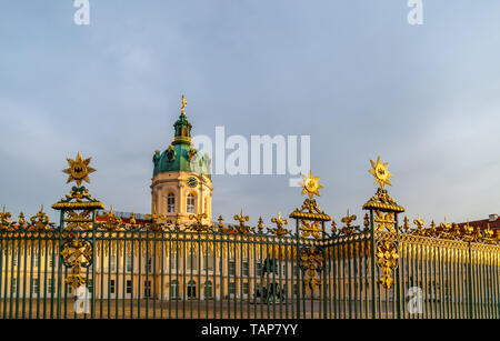 Berlin, Deutschland. Februar 19, 2019. Schloss Charlottenburg ist das größte Schloss in Berlin. Stockfoto