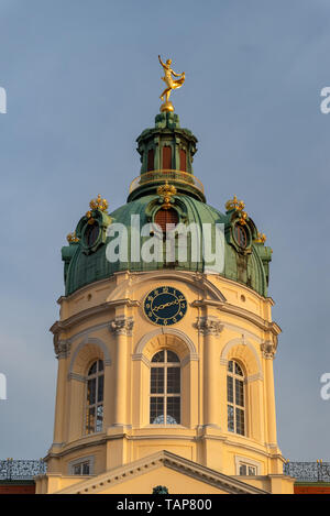 Berlin, Deutschland. Februar 19, 2019. Schloss Charlottenburg ist das größte Schloss in Berlin. Stockfoto