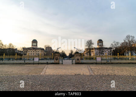 Berlin, Deutschland. Februar 19, 2019. Schloss Charlottenburg ist das größte Schloss in Berlin. Stockfoto