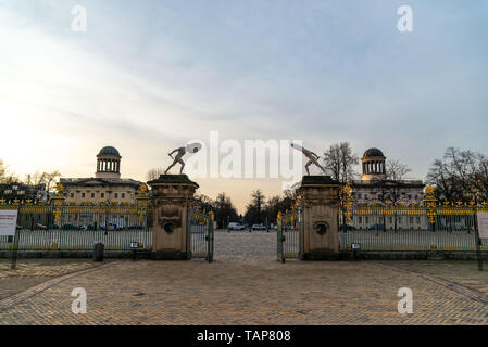 Berlin, Deutschland. Februar 19, 2019. Schloss Charlottenburg ist das größte Schloss in Berlin. Stockfoto