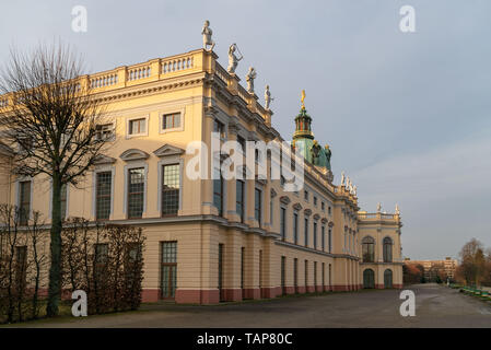 Berlin, Deutschland. Februar 19, 2019. Schloss Charlottenburg ist das größte Schloss in Berlin. Stockfoto