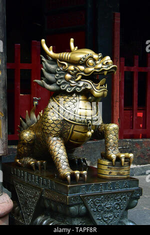 Wenshu Tempel oder Wenshu Kloster, Wénshū Yuàn, Chengdu, Cengtu, Chengtu, Chéngdū, China, Asien Stockfoto