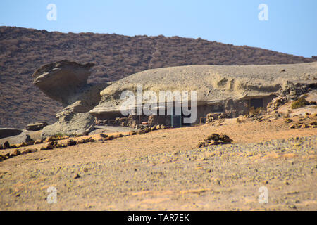 Eindrücke von Abades, Teneriffa, Kanarische Inseln - Wüstenhaft Landschaft Stockfoto