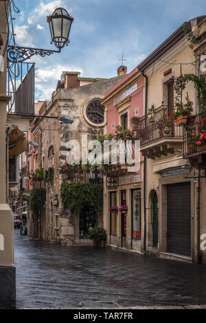 Taormina, Sizilien Stockfoto