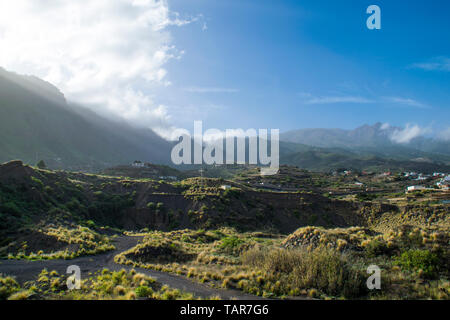 Impressionen von Güímar, Teneriffa, Kanarische Inseln - Das Tal Stockfoto