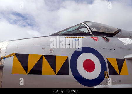 RAF English Electric Lightning, ZF 580 Stockfoto