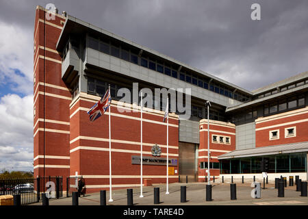 Äußere HM Gefängnis Manchester high-security männlich Kategorie ein Gefängnis Ihrer Majestät Prison Service betrieben gemeinhin Strangeways Stockfoto