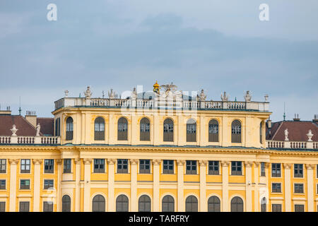 Wien, Österreich, 14. Oktober 2016: Schönbrunn - Barockschloss in Wien, Österreich Stockfoto