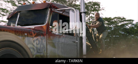 Hobbs & Shaw (gefördert als Fast & Furious präsentiert: Hobbs & Shaw) ist eine bevorstehende Amerikanische sci-fi, Buddy cop, Aktion Film unter der Regie von David Leitch und von Chris Morgan geschrieben, dieses Foto ist nur für den redaktionellen Gebrauch bestimmt und unterliegen dem Copyright der Film Company und/oder der bezeichneten Fotograf durch den Film oder die Produktion Firma zugewiesen. Stockfoto