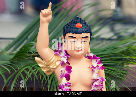 Prinz Siddhartha Gautama Buddha, Statue, Stockfoto