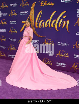 Mai 21, 2019 - Los Angeles, CA, USA - LOS ANGELES - Mai 21: Naomi Scott an der ' ' Aladdin'' Premiere am El Capitan Theatre am 21. Mai 2019 in Los Angeles, CA (Credit Bild: © Kay Blake/ZUMA Draht) Stockfoto