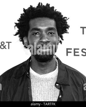 New York, NY - 27. April 2019: Gary Richardson die Premiere der "gute Haltung nimmt während der 2019 Tribeca Film Festival in der SVA Theater Stockfoto