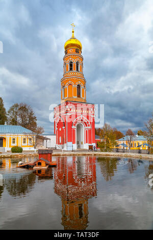 Christi Himmelfahrt von David Wüste. Orthodoxe Kloster des Moskauer Patriarchats. Russland. Region Moskau Stockfoto