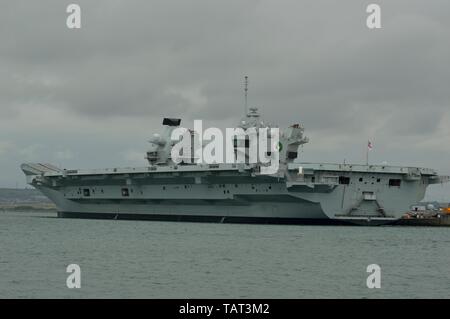 Portsmouth Harbour und den Solent Stockfoto