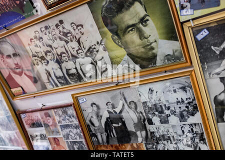 Traditioneller Sport oder Varzesh-e bastani, Zurkhane, Kashan, Iran Stockfoto